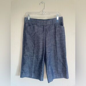 Express-Editor Gauchos Wide Leg Crop sz 6